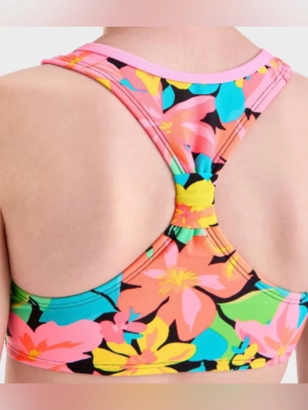 Girls' Island Vacay Floral Bikini Set Cat & Jack Size: XS (4-5) Little Girls NWT
